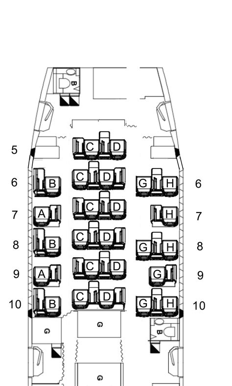 airbus a330-200 seat map|mapa de asientos aerolíneas argentinas.
